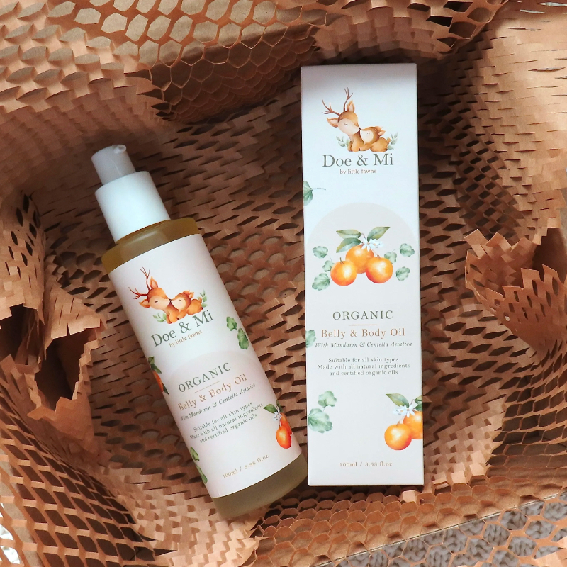 Doe & Mi Belly & Body Oil & Floral Bloom Body Lotion Bundle